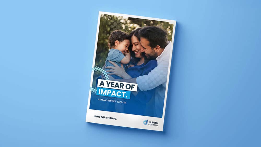 Diabetes Australia Annual Report 2024 cover