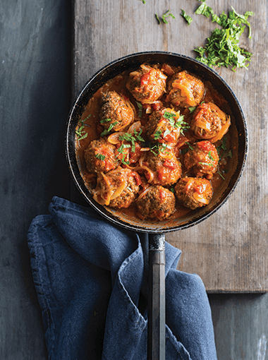 Lamb, Fetta And Bulgur Meatballs